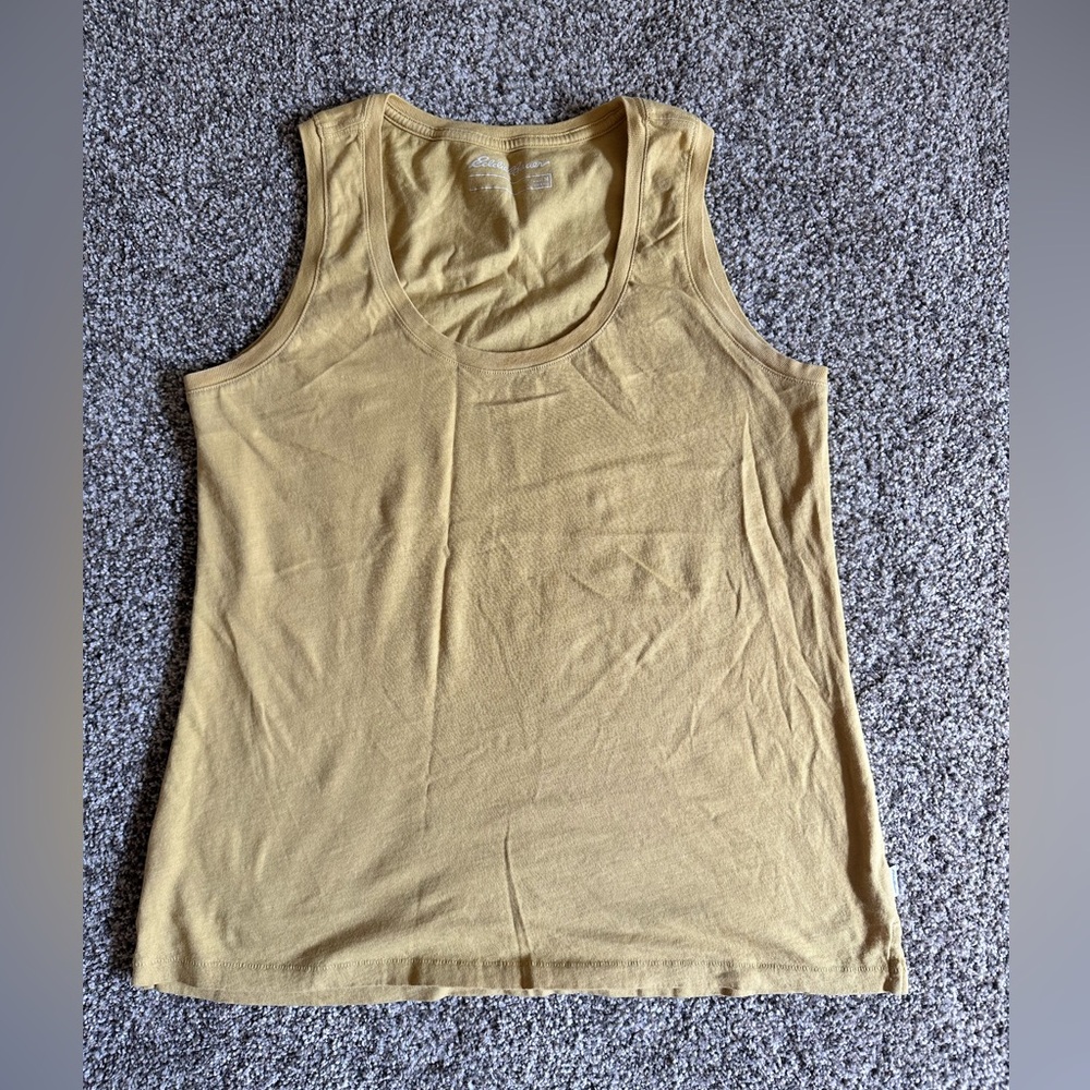 Eddie Bauer Mustard Tank Top